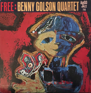 Benny Golson Quartet - Free - VG+ LP Record 1963 Argo Mono USA