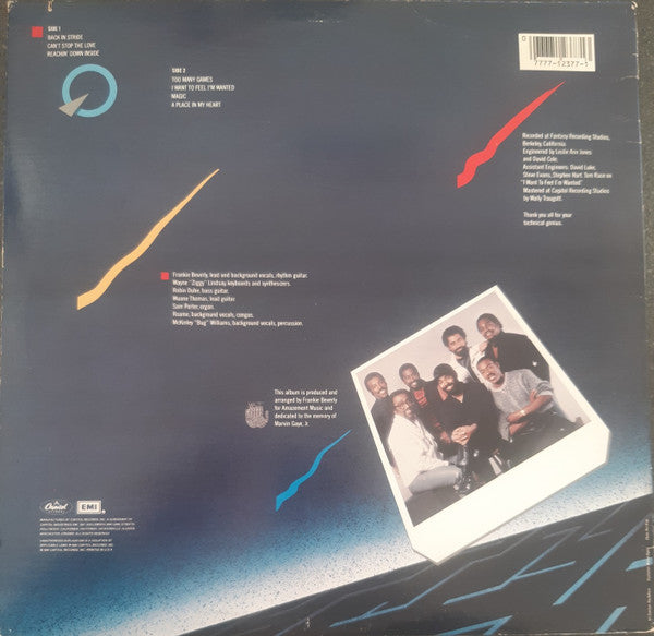 MAZE feat. Frankie Beverly - Can't Stop the Love - VG+ LP Record 1985 Capitol USA Vinyl - Soul / Funk / Boogie - Shuga Records