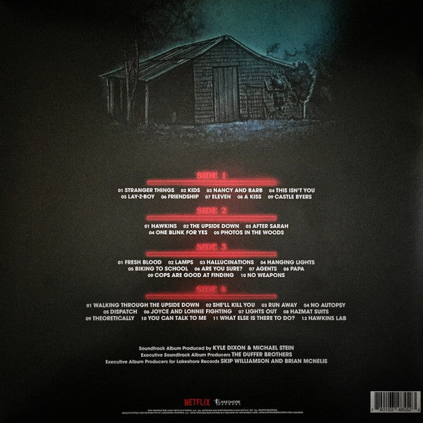 Kyle Dixon & Michael Stein - Stranger Things - Volume One (A Netflix Original Series) - Mint- 2 LP Record 2016 Lakeshore Black Vinyl & Insert - Soundtrack - Shuga Records