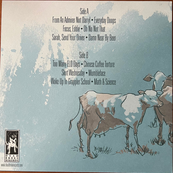 Timeshares - Bearable - VG+ LP Record 2011 Kind Of Like Kiss Of Death USA White Vinyl RARE - Rock / Punk - Shuga Records