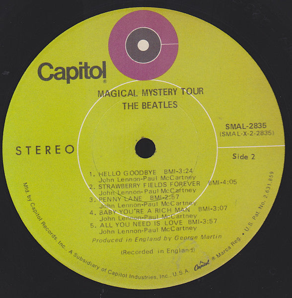 The Beatles - Magical Mystery Tour (1967) - VG+ LP Record