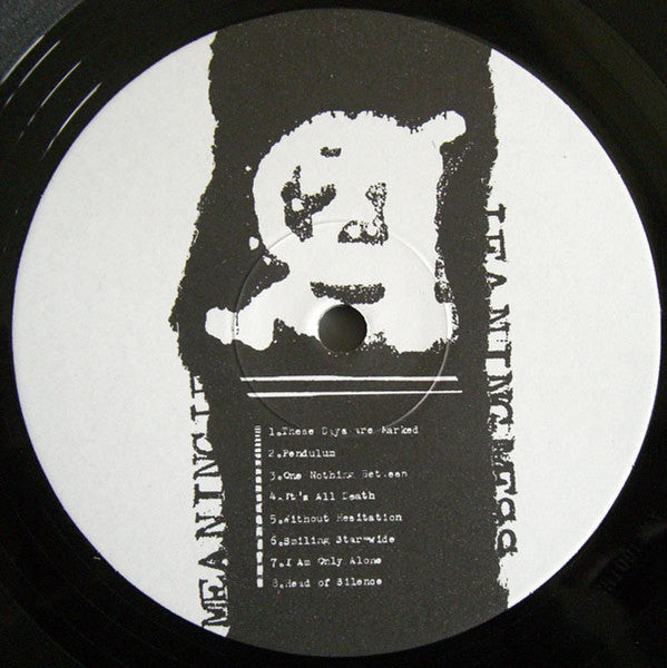 Bone Awl - Meaningless Leaning Mess - Mint- LP Record 2007 Nuclear War Now Vinyl & Poster Sleeve - Black Metal / Lo-Fi - Shuga Records
