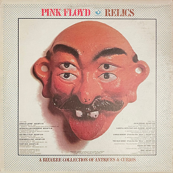 Pink Floyd - Relics - A Bizarre Collection Of Antiques & Curios (1971) - VG LP Record 1975 Harvest USA Vinyl - Psychedelic Rock / Prog Rock - Shuga Records