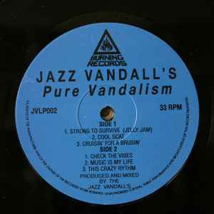 Jazz Vandall's - Pure Vandalism - VG 3 LP Record 1994 Burning UK Original Vinyl - House / Acid Jazz / Future Jazz - Shuga Records