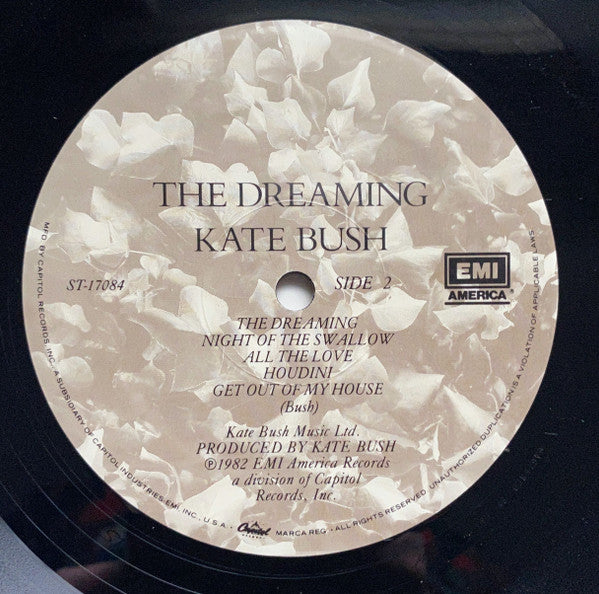 Kate Bush - The Dreaming - Mint- LP Record 1982 EMI America USA Original Vinyl - Pop Rock / Art Rock - Shuga Records