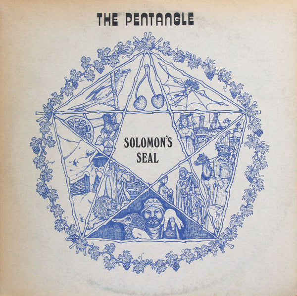 The Pentangle - Solomon's Seal - VG+ LP Record 1972 Reprise USA Vinyl & Insert - Rock / Folk Rock / Acoustic - Shuga Records
