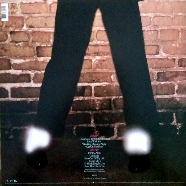 Michael Jackson ‎– Off The Wall (1979) - VG+ LP Record 2016 Epic MJJ Vinyl - Pop Rock  / Disco / Soul - Shuga Records