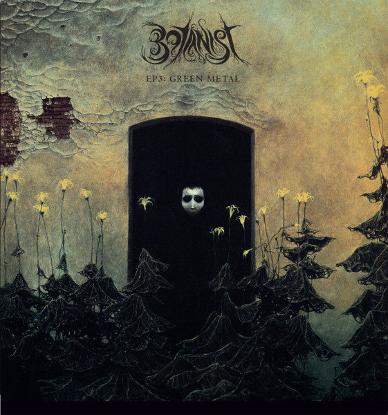 Botanist / Oskoreien - Split EP 3: Green Metal / Deterministic Chaos - Mint- EP Record 2016 Favonian Saprophyte yellow / gold splatter Vinyl & Insert - Black Metal / Experimental - Shuga Records