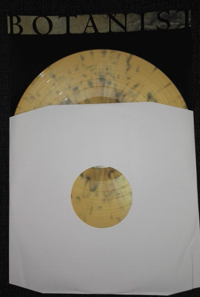 Botanist / Oskoreien - Split EP 3: Green Metal / Deterministic Chaos - Mint- EP Record 2016 Favonian Saprophyte yellow / gold splatter Vinyl & Insert - Black Metal / Experimental - Shuga Records