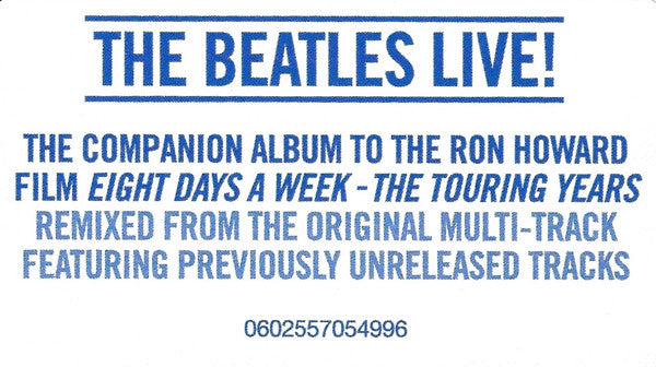 The Beatles - Live At The Hollywood Bowl - New LP Record 2016 Apple Vinyl - Pop Rock / Beat - Shuga Records