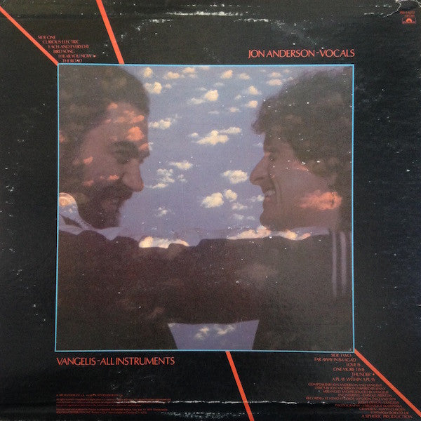 Jon And Vangelis - Short Stories - Mint- LP Record 1979 Polydor USA Original Vinyl - Synth-pop / Electronic / Ambient - Shuga Records