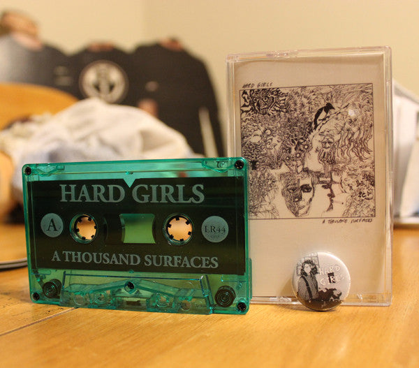 Hard Girls - A Thousand Surfaces - Mint- Cassette 2015 Lauren USA Green Tape - Punk / Alternative Rock - Shuga Records