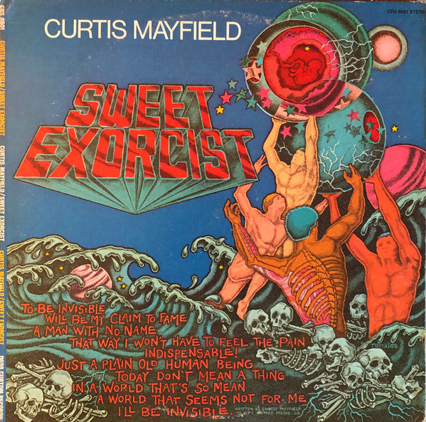 Curtis Mayfield - Sweet Exorcist - VG LP Record 1974 Curtom USA Original Vinyl - Soul / Funk - Shuga Records