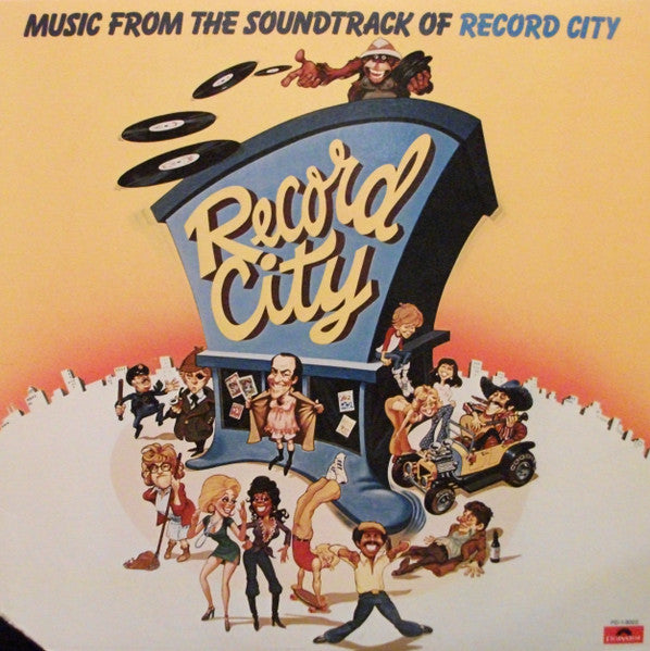 Various - Music From Record City - Mint- (VG+ cover) LP Record 1977 Polydor USA Original Vinyl - Soundtrack / Disco / Funk