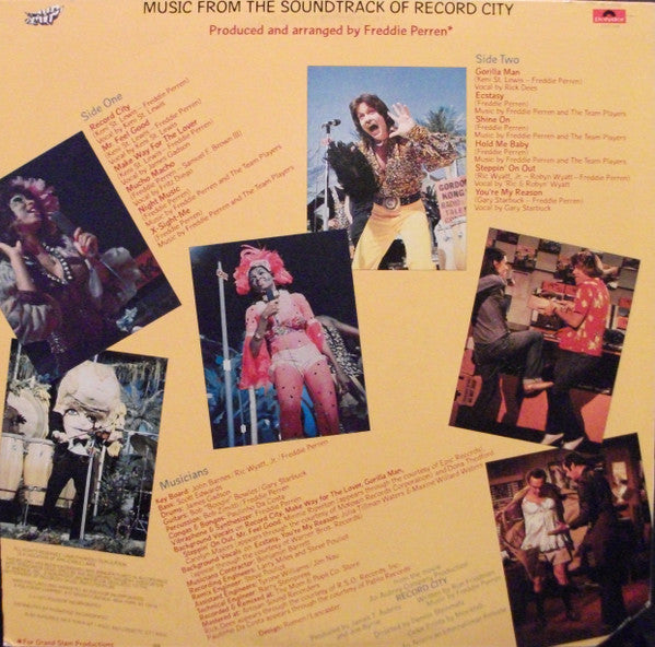 Various - Music From Record City - Mint- (VG+ cover) LP Record 1977 Polydor USA Original Vinyl - Soundtrack / Disco / Funk