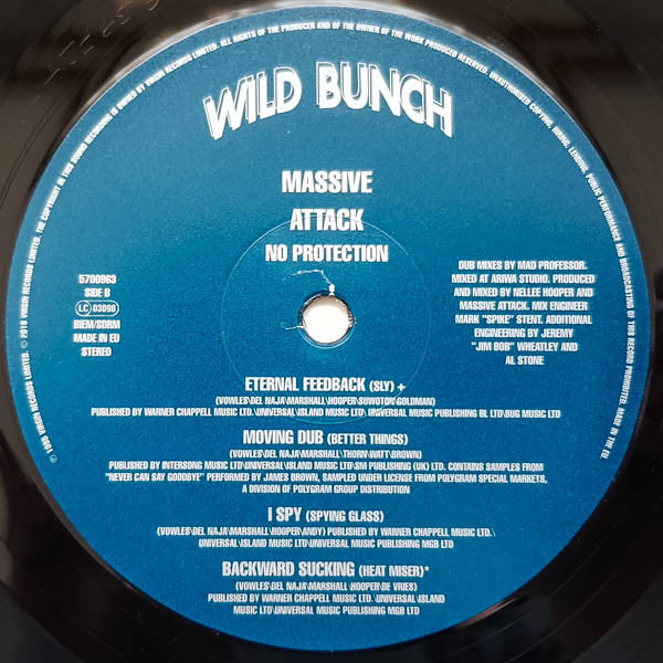Massive Attack V Mad Professor - No Protection (1995) - New LP Record 2016 Virgin 180 gram Vinyl - Electronic / Trip-Hop / Downtempo - Shuga Records