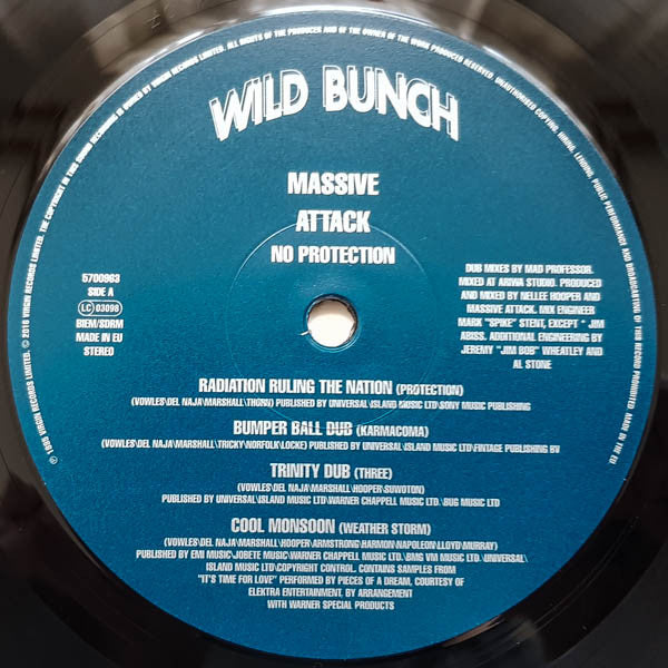 Massive Attack V Mad Professor - No Protection (1995) - New LP Record 2016 Virgin 180 gram Vinyl - Electronic / Trip-Hop / Downtempo - Shuga Records