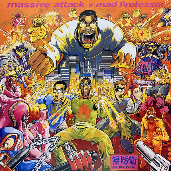Massive Attack V Mad Professor - No Protection (1995) - New LP Record 2016 Virgin 180 gram Vinyl - Electronic / Trip-Hop / Downtempo - Shuga Records