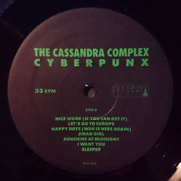 The Cassandra Complex - Cyberpunx - Mint- LP Record 1990 Wax Trax PIAS USA Vinyl - Goth Rock / EBM