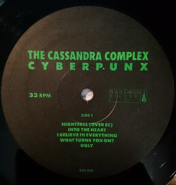 The Cassandra Complex - Cyberpunx - Mint- LP Record 1990 Wax Trax PIAS USA Vinyl - Goth Rock / EBM