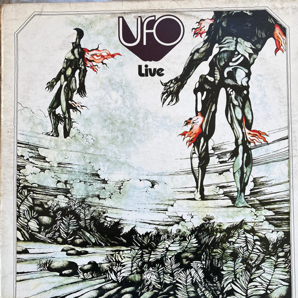 UFO - Live - VG+ LP Record 1972 Nova Germany Vinyl - Space Rock / Blues Rock - Shuga Records