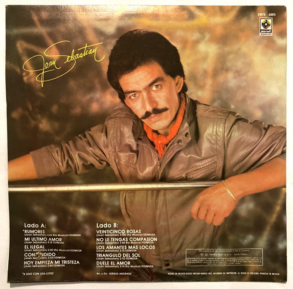 Joan Sebastian - Joan Sebastian - VG+ LP Record 1985 Musart Mexico Vinyl - Latin / Ranchera - Shuga Records