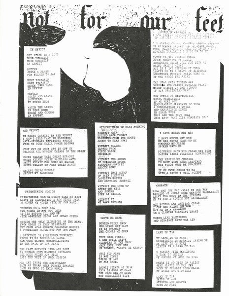 Bone Awl - Not For Our Feet (2004) - Mint- LP Record 2007 Klaxon Vinyl & Insert - Black Metal / Lo-Fi - Shuga Records