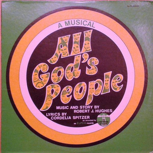 The Lighthouse Beacons – All God's People - VG+ LP Record 1975 Elpco USA Private Press OHIO Vinyl - Gospel - Shuga Records
