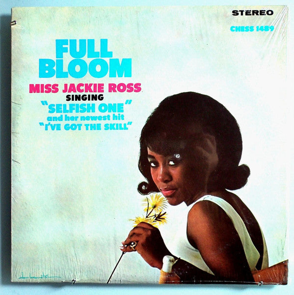 Jackie Ross – Full Bloom - VG+ LP Record 1964 Chess USA Stereo Original Vinyl - Soul / Rhythm & Blues - Shuga Records