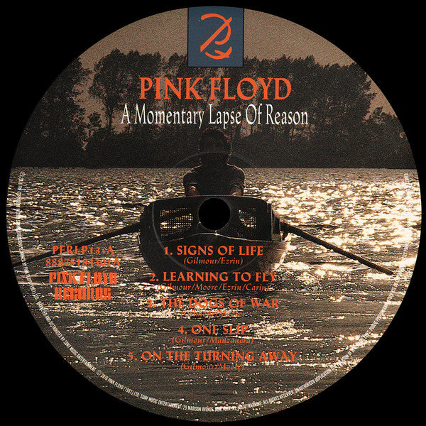 Pink Floyd - A Momentary Lapse Of Reason (1987) - Mint- LP Record 2017 Columbia 180 gram Vinyl - Rock / Prog Rock - Shuga Records