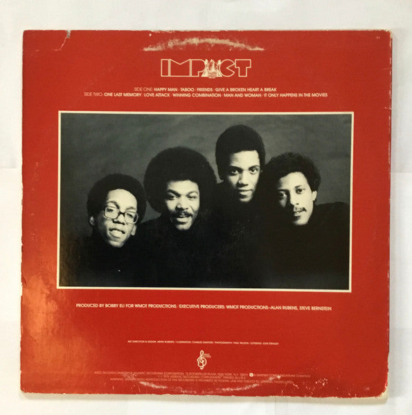 Impact -  Impact - VG LP Record 1976 ATCO USA Vinyl - Funk / Soul / Disco - Shuga Records