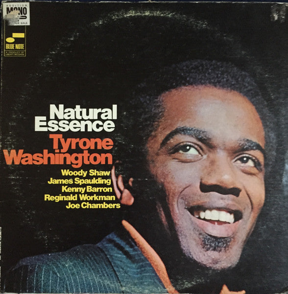 Tyrone Washington - Natural Essence - VG LP Record 1968 Blue Note USA Mono Promo Audition Vinyl - Jazz / Bop / Modal - Shuga Records