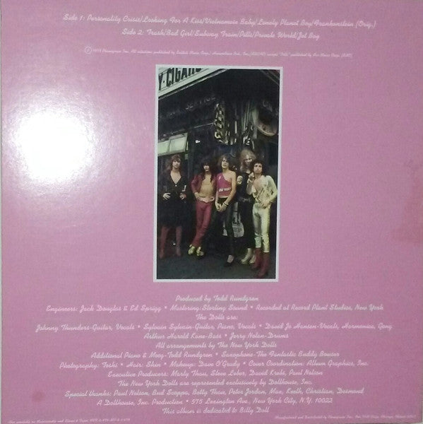New York Dolls – New York Dolls (1973) - Mint- LP Record 2000's Mercury USA Vinyl - Rock / Glam - Shuga Records