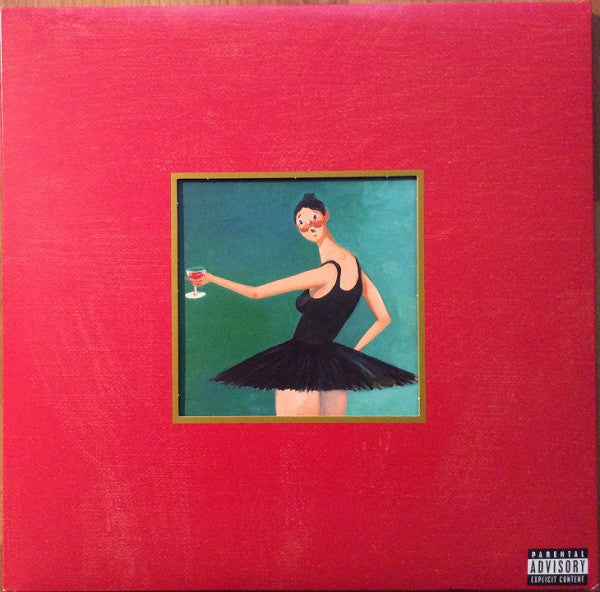 Kanye West - My Beautiful Dark Twisted Fantasy (2010 Wes Garland Version) - VG+ 3 LP Record 2016 Roc-A-Fella USA Vinyl, Poster & 5 Inserts - Hip Hop / Pop Rap / R&B - Shuga Records