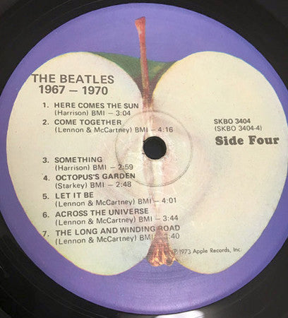 The Beatles - 1967-1970 - VG 2 LP Record 1973 Apple USA Vinyl - Rock & Roll / Pop Rock - Shuga Records