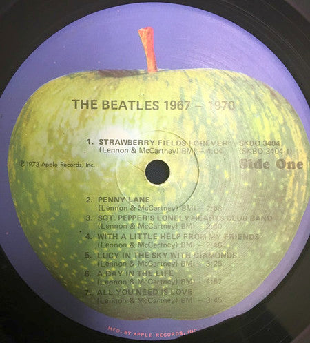 The Beatles - 1967-1970 - VG 2 LP Record 1973 Apple USA Vinyl - Rock & Roll / Pop Rock - Shuga Records