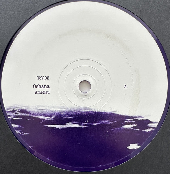 Oshana - Ametisu - Mint- EP Record 2017 YoY France Vinyl - Minimal / Electro / Breaks - Shuga Records