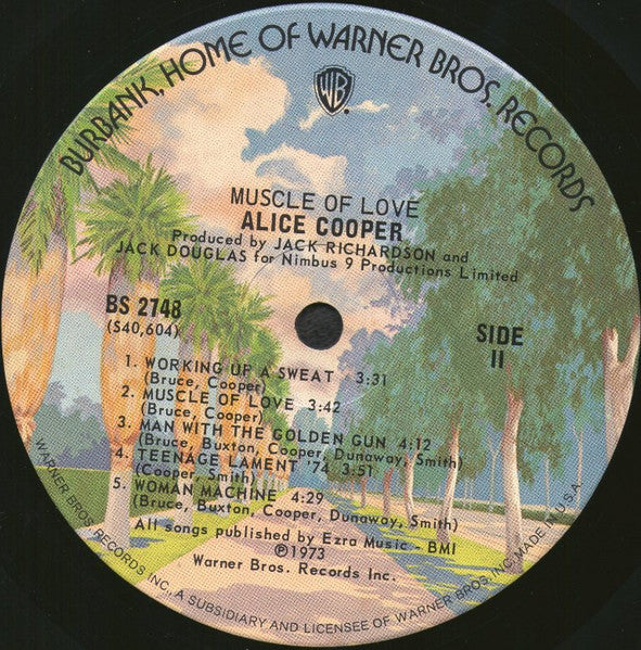 Alice Cooper - Muscle Of Love - Mint- LP Record Box 1973 Warner USA Original Vinyl & Insert - Psychedelic Rock / Glam - Shuga Records