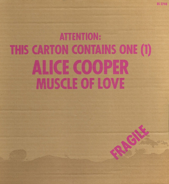 Alice Cooper - Muscle Of Love - Mint- LP Record Box 1973 Warner USA Original Vinyl & Insert - Psychedelic Rock / Glam - Shuga Records