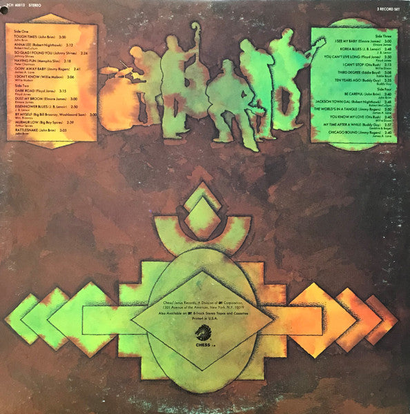 Various - Chicago Blues Anthology - Mint- 2 LP Record 1972 Chess USA Original White Label Promo Vinyl - Chicago Blues / Electric Blues - Shuga Records