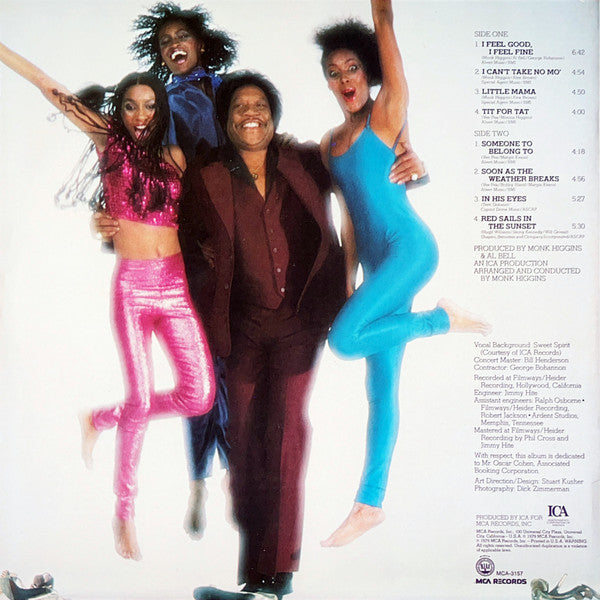 Bobby Bland - I Feel Good, I Feel Fine - VG+ LP Record 1979 MCA USA Vinyl - Soul / Rhythm & Blues - Shuga Records