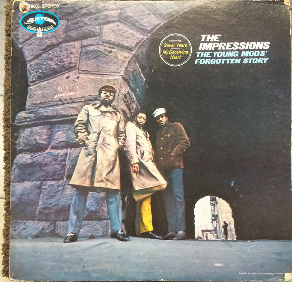 The Impressions - The Young Mods' Forgotten Story - VG LP Record 1969 Curtom USA Original RARE Vinyl - Soul / Funk / Curtis Mayfield - Shuga Records