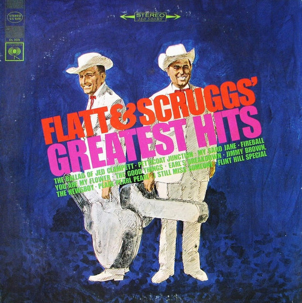 Flatt & Scruggs - Greatest Hits (1966) - Mint- LP Record 19?? Columbia Vinyl - Bluegrass / Banjo / Country / Folk - Shuga Records