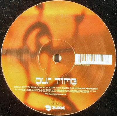 Mampi Swift - Egyptian Lover / Our Time - New 12" Single Record 2002 Blade UK Vinyl - Drum n Bass - Shuga Records