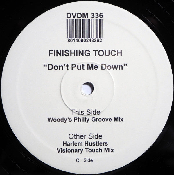 Finishing Touch – Don't Put Me Down - Mint- 2x 12" Single Record 2003 D:vision Italy Vinyl - House - Shuga Records