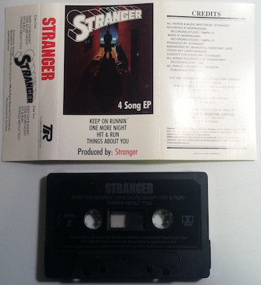 Stranger - Stranger - Mint- EP Cassette 1988 Thunderbay Recording Corp Private Press Tape - Arena Rock / Hard Rock - Shuga Records