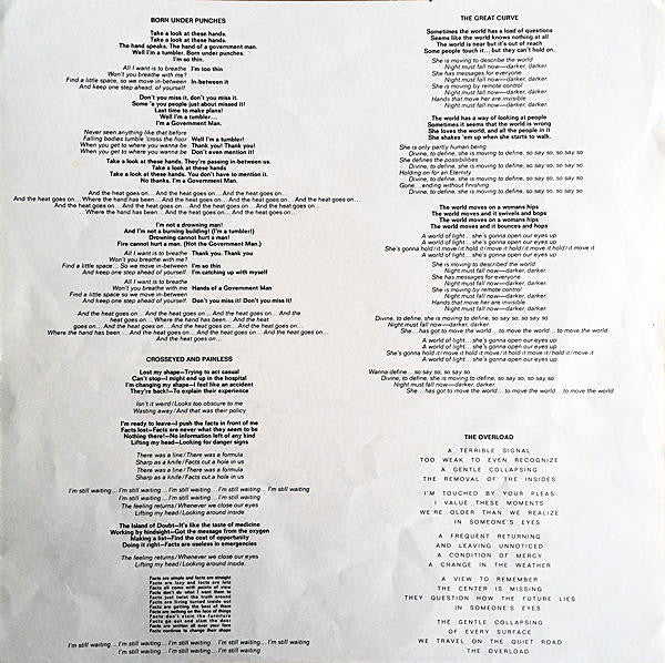 Talking heads - Remain In Light - VG+ LP Record 1980 Sire USA Original Vinyl, Inner & Insert - New Wave / Art Rock - Shuga Records