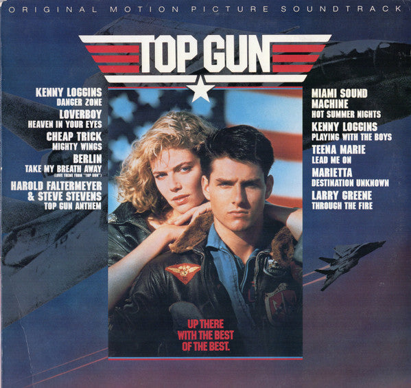 Various - Top Gun (Original Motion Picture) - Mint- LP Record 1986 Columbia USA Vinyl - Soundtrack - Shuga Records