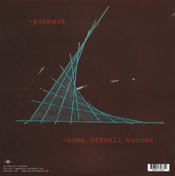 Pinback - Some Offcell Voices - Mint- LP Record 2017 Temporary Residence Black Vinyl - Indie Rock - Shuga Records