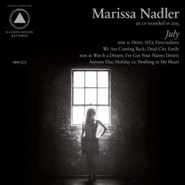 Marissa Nadler ‎– July (10th Anniversary Edition) - New LP Record 2024 Sacred Bones Silver Vinyl -  Folk Rock / Ethereal